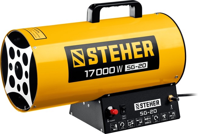 Газовая тепловая пушка SG-20 STEHER 17 кВт Газовая тепловая пушка SG-20 STEHER 17 кВт